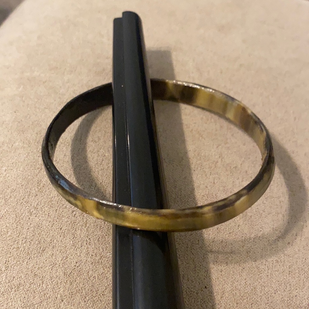 Tortoise Shell? Bangle Bracelet